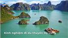 Kinh nghiệm đặt tour Du thuyền thăm quan vịnh Hạ Long